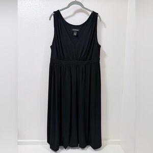 Lane Bryant Black Sleeveless Dress